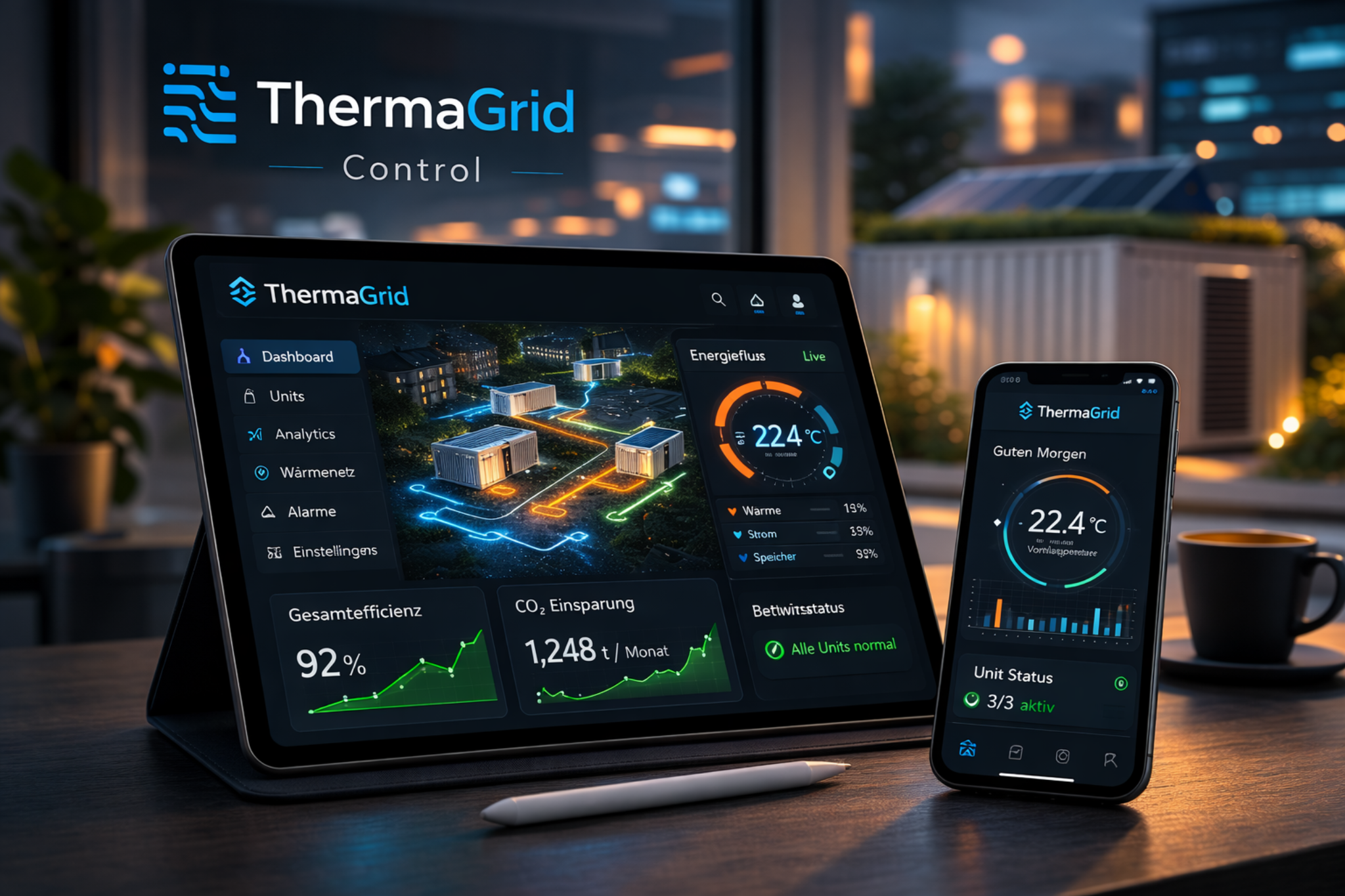 ThermaGrid Control – Variante 2
