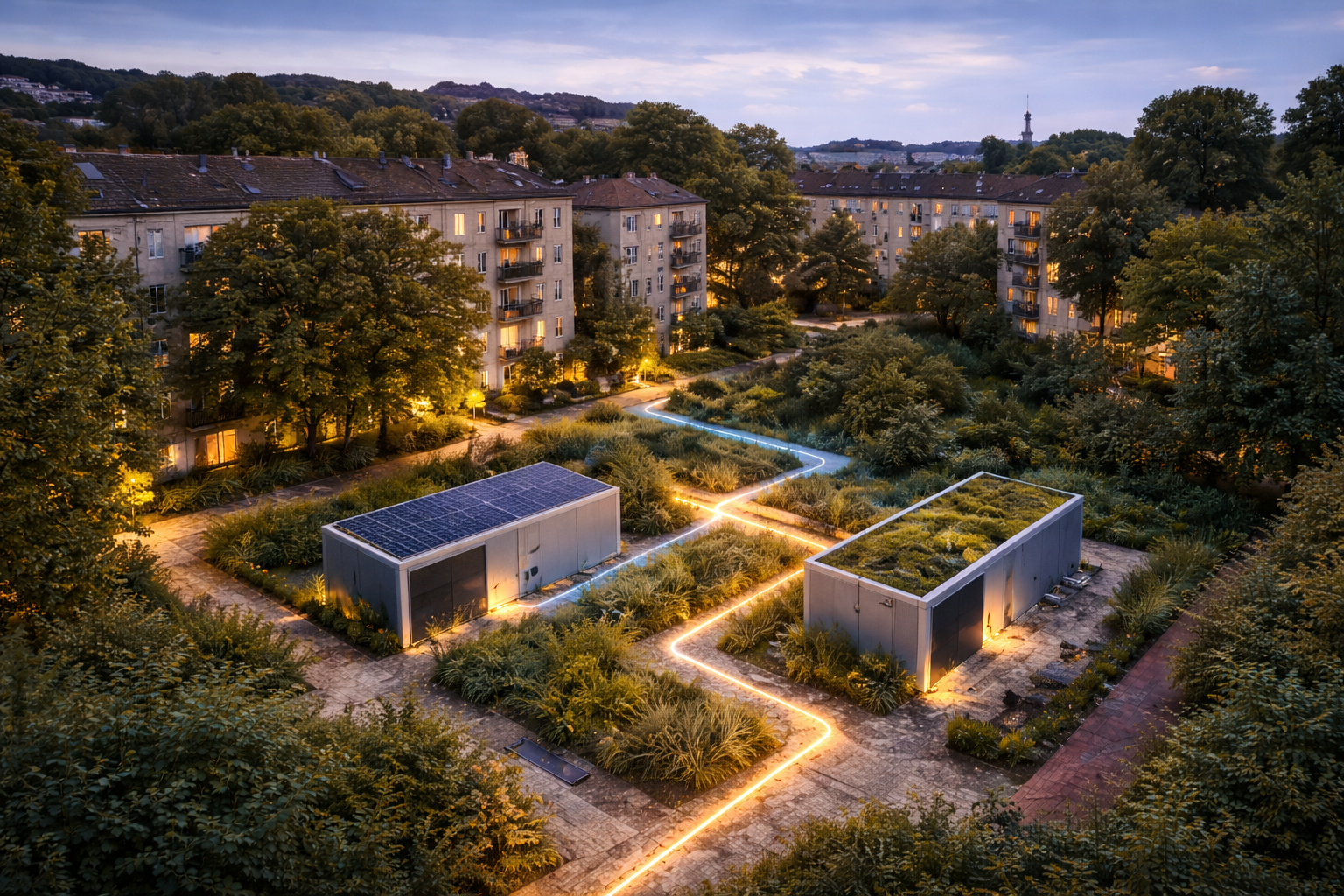 ThermaGrid Unit in hochwertiger Produktdarstellung